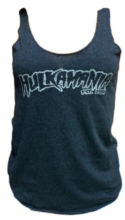 Hogan's Beach Shop Grey Reflective Hulkamania Womens Tank