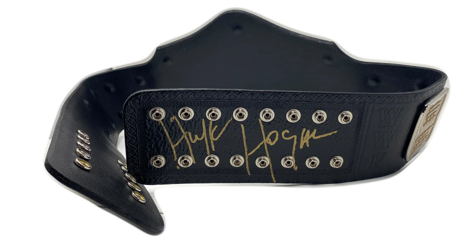 1985 WWF Belt w/ Coa Signed Hogan's Beach Shop 1985 WWF Belt W/ Coa Signed -Best Souvenir Shop 697bb060 4551 4c2a b351 d2564b6ead81