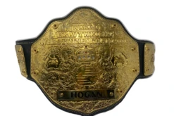 Hogan's Beach Shop Heavyweight Championship Replica Belt Signed