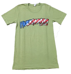 Hogan's Beach Shop Green Flag Hulkamania Tee