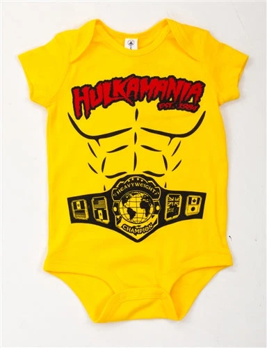 Hulkamania Heavyweight Champion Onesie Hogan's Beach Shop Hulkamania Heavyweight Champion Onesie -Best Souvenir Shop Hulkamania Heavyweight Jumper