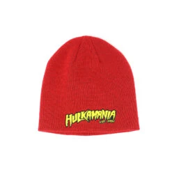 Hogan's Beach Shop Red Hulkamania Acrylic Beanie