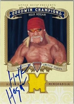 Hogan's Beach Shop 2012 Goodwin Champions Hulk Hogan Autographed Card