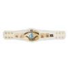 Hogan's Beach Shop WWE White Intercontinental Championship Mini Replica Title Belt 1 Hogan's Beach Shop WWE White Intercontinental Championship Mini Replica Title Belt -Best Souvenir Shop Internationalfront