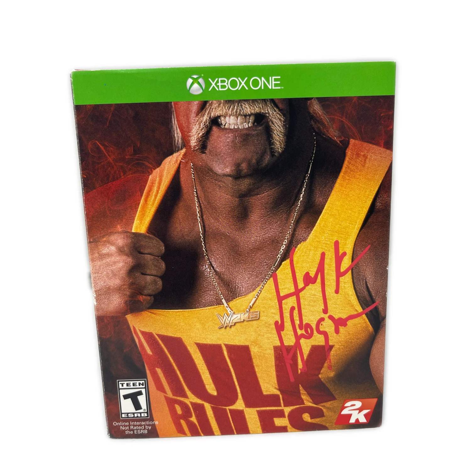 Hogan's Beach Shop Nwo Hulk Hogan Xbox One Funko Pop Signed (1 Of 1)