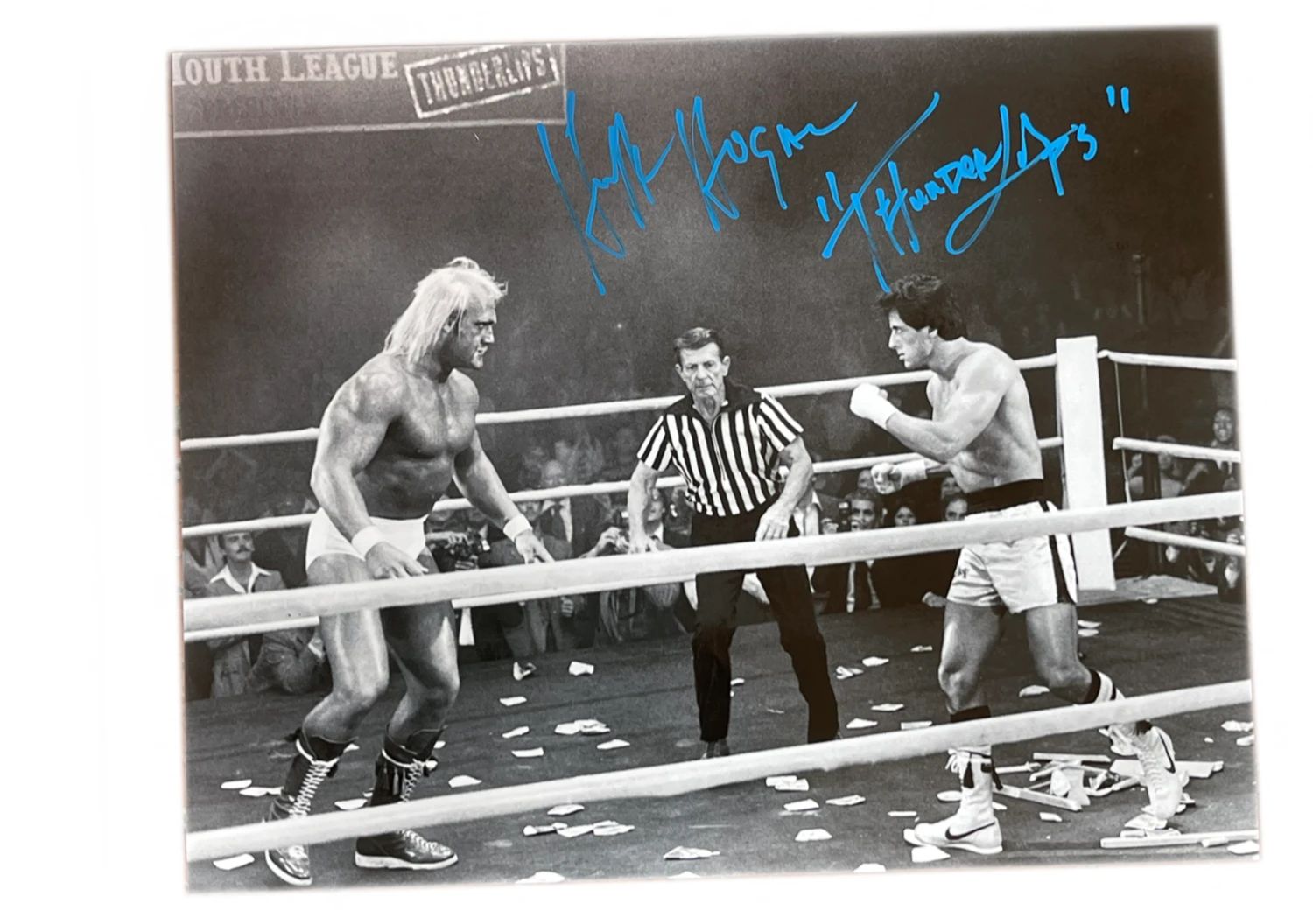 Rocky iii Vs Hulk Hogan Signed Hogan's Beach Shop Rocky Iii Vs Hulk Hogan Signed -Best Souvenir Shop Poster2