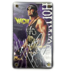 Hogan's Beach Shop WCW Hollywood Plaq Card
