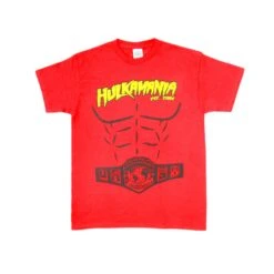 Hogan's Beach Shop Toddler Red Hulkamania Muscle Tee