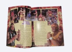 Hogan's Beach Shop Hulk Hogan Wrestlemania V Program -Best Souvenir Shop WM5 pro 1