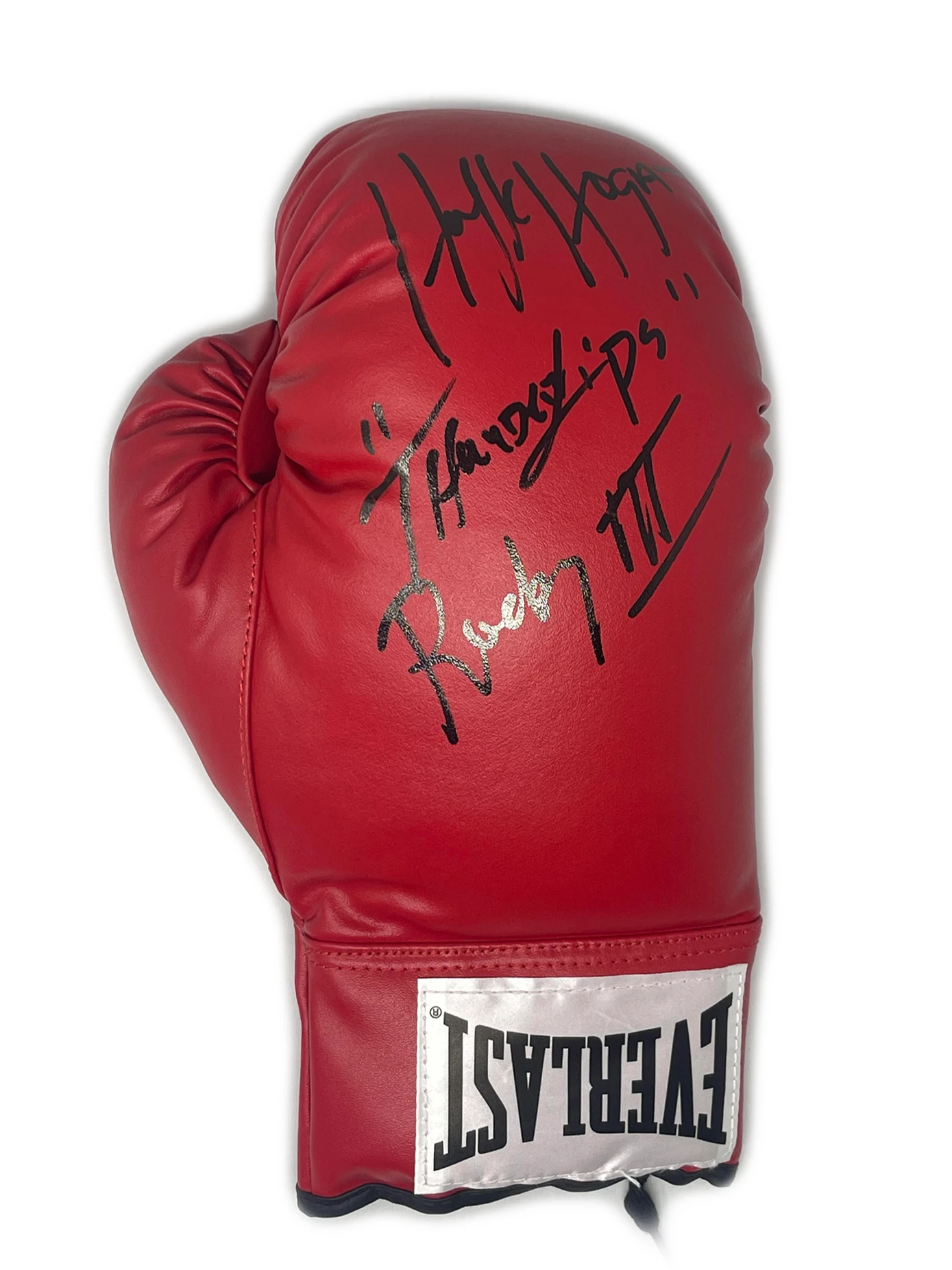 Hogan's Beach Shop Rocky III Thunderlips Hulk Hogan Signed Glove (1)