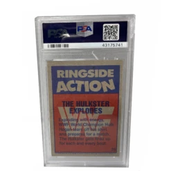 Hogan's Beach Shop Signed Hulk Hogan The Hulkster Explodes 1987 Topps WWF Wrestling Card #26 Graded PSA 8 -Best Souvenir Shop graided2 eb94b8be 5548 4c54 a713 ef8a4deac1c8