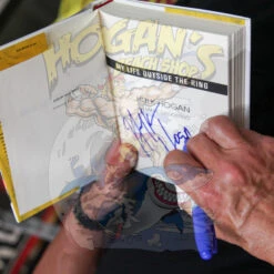 Hogan's Beach Shop Hulk Hogan Signed My Life Outside The Ring Book -Best Souvenir Shop hogansbeachshop signed 17