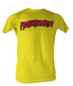 Hogan's Beach Shop Yellow Hulkamania Tee