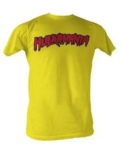 Hogan's Beach Shop Youth Yellow Hulkamania Tee