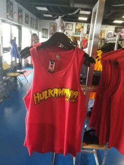Hogan's Beach Shop Hulkamania Tank Top -Best Souvenir Shop hulkamania tank front e1565194687912 1