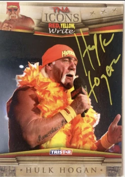 Hogan's Beach Shop TNA Tristar Trading Card Signed