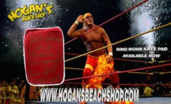 Hogan's Beach Shop Ring Worn Knee Pad "Super Rare" Not Many Thrown Out Signed 1 Of 1