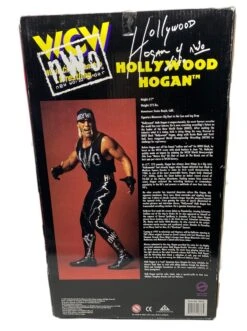 Hogan's Beach Shop Hulk Hogan Signed Hollywood Hogan Action Figure -Best Souvenir Shop poseablefigureback