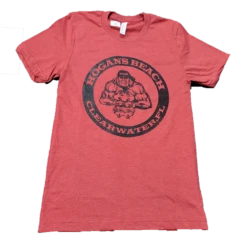 Hogan's Beach Shop HBS Circle Crab Red Tee