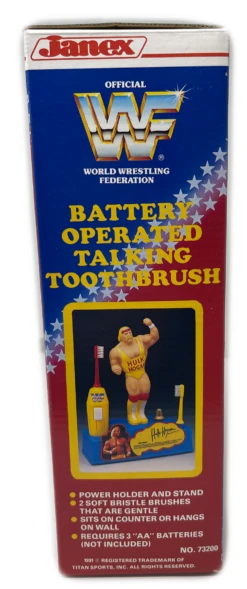 Hogan's Beach Shop WWF LJN Hasboro Wrestling SuperStars Battery Operated Toothbrush Signes -Best Souvenir Shop toothbrush2