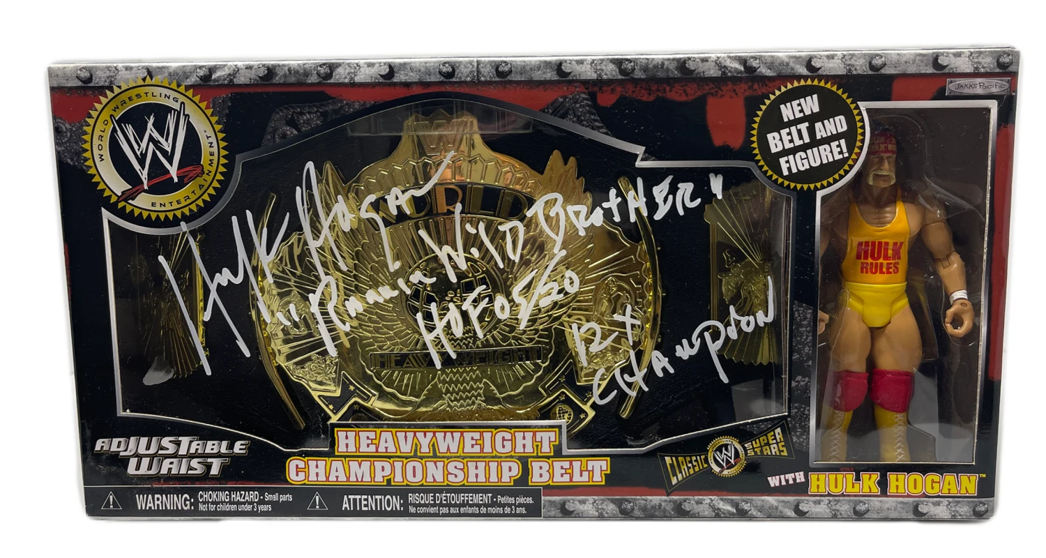 Hogan's Beach Shop WWE Classic Super Stars Kids Adjustable Waist Signed W Toy
