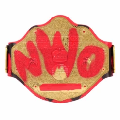 Hogan's Beach Shop Wolfpac Nwo Title Belt Autographed By Sting & Hogan